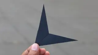 How to make a paper Arrow Flicker | Origami Arrowhead Flicker | Frisbee and Boomerang