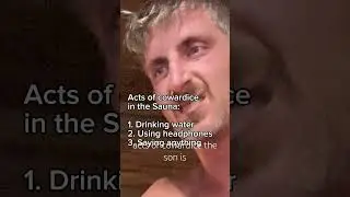POV: You&rsquo;re the best at using the public sauna : Sauna Diaries VIII #sauna #gym