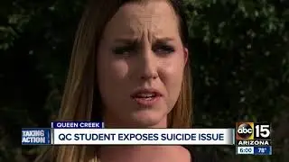 Queen Creek student exposes suicide issue after recent deaths