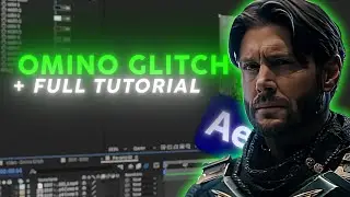 OMINO GLITCH EDIT | After Effects TUTORIAL