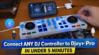 Connect Any DJ Controller to Djay Pro on iPhone in Under 5 Minutes