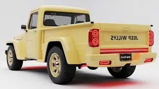 2026 Jeep Willys Pickup Concept