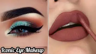 Perfect Eye Makeup Tutorial for Blue Eyes /Walima Eye makeup for hooded eyes