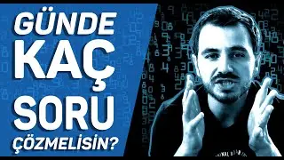 BAŞARI İ&Ccedil;İN G&Uuml;NDE KA&Ccedil; SORU &Ccedil;&Ouml;ZMELİSİN?! - Agresif Ko&ccedil;!
