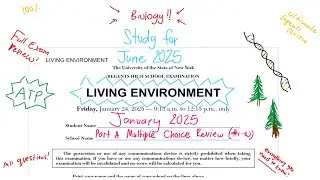 [NEW] January 2025 Living Environment Regents Review (Part A #1-30) [biology regents]