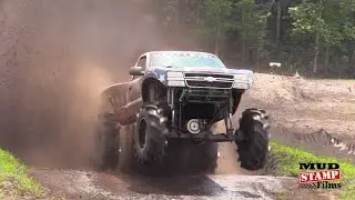Mega Truck Races- Dennis Andersons Muddy Motorsports Park