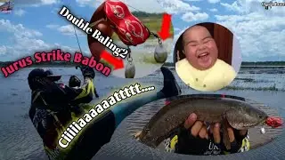 GILAAA..!!! MANCING BABON HARUAN ROD PIONEER EVO UMPAN SOFT FROG OASIZ LURE DOUBLE BLADE (2 BALING2)
