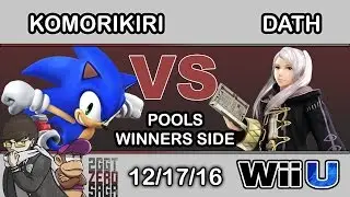 2GGT: ZeRo Saga - 2GG | Komorikiri (Sonic) Vs. Dath (Robin) Pools Winners - Smash Wii U