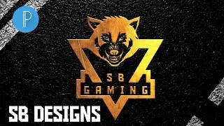 WOLF gaming logo design how to make wolf gaming logo on pixellab in Android phone complete tutorial