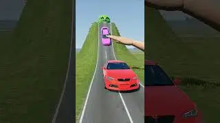 Giant Hand Slap vs Cars: Epic BeamNG Crash!