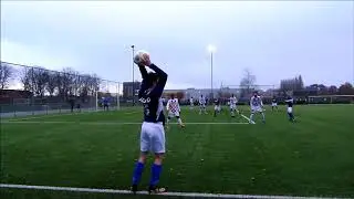 Kay Hilverink, wedstrijd 18-11-2017, Purmersteijn O19 - De Dijk O19