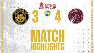MATCH HIGHLIGHTS | TIVERTON TOWN 3-4 TAUNTON TOWN | FA CUP
