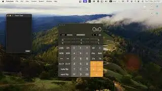 How To Use Build In Calculator Scientist, Programmer, History in Mac Os Sonoma?