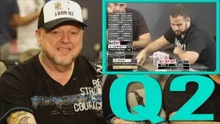Ryan Fee Triple Barrell Bluff w/ Q2 vs Garrett Adelstein &spades; Live at the Bike!