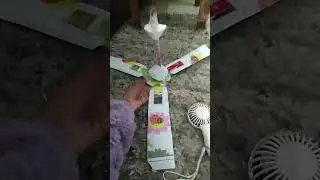 300s local briz (new) ceiling fan falling on mini fan