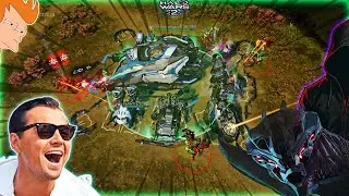 NUNCA HAGAS ESTO!! CREA 3 GENERADORES TECH 1 CONTRA COLONY Y LO HAGO PAGAR EN HALO WARS 2!!