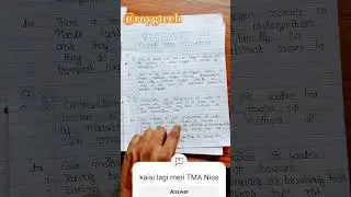 NIOS 12 th TMA BEST QUALITY 2024-2025  @roygtech #tma #BIOLOGY#nios #handmade #ytshorts#nio#niostma