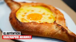 Pizza más famosa de Georgia | #Khachapuri Adjaruli