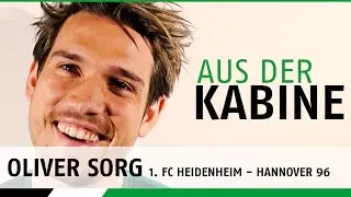 Oliver Sorg aus der Kabine | FC Heidenheim - Hannover 96