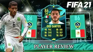 86 PLAYER MOMENTS JONATHAN DOS SANTOS PLAYER REVIEW - FIFA 21
