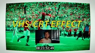 HOW TO CREATE A VHS/CRT OLD TV EFFECT! | Premiere Pro Editing Tutorial