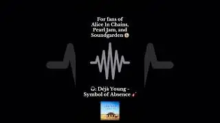 ‼️🚨 New grunge! Listen to my song &ldquo;Symbol of Absence&rdquo; 📀🤘🎸📀