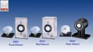 ROFU 8900 Series Magnetic Door Holders