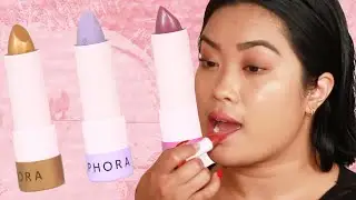 Women Try Sephora's LipStories Collection