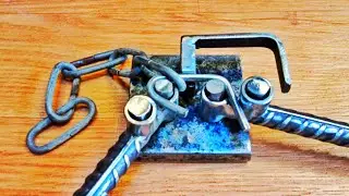 Wow Brilliant Idea! DIY Chain Maker Tool |DIY TOOL | Homemade tool #diy