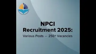 NPCI RECRUITMENT 2025 | Freshers | Engineer Jobs | Latest jobs 2025