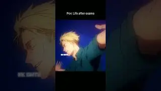 life after exams 😌 #trending #edit #nanami #jjk #peace #exam (roi instrumental)- video club