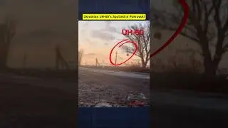 Russian Drone Captures Ukrainian UH-60 Helicopters in Pokrovsk!