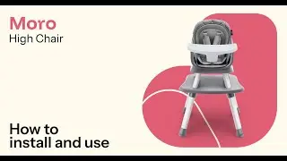 How to Assemble Harppa Moro 8-in-1 Convertible High Chair