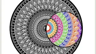 Digital Mandala Detailed 62 #mandalalovers #passion #explorepage #zenpatterns #radhakrishna # 