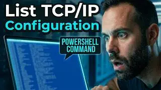 View IP, DNS, and Gateway with PowerShell Registry Command
