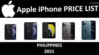 iPhone Price in the Philippines 2021 - iPhone Price Drop 2021 - iPhone 12 Pro Max - iPhone mini