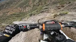 Enduro en el valle del chota (cañón)