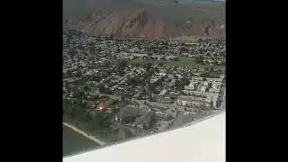 Sunny Landing at Kamloops Airport (YKA) - British Columbia, Canada
