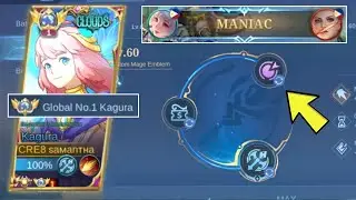 NEW BEST EMBLEM SET FOR KAGURA 2023!🔥 | FORMER PHILIPPINES NO.10 KAGURA | MOBILE LEGENDS