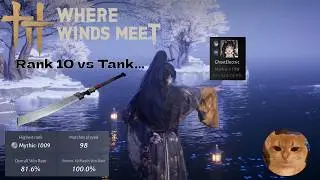 Where Winds Meet - Fighting the Rank 10 First game in Mythic...