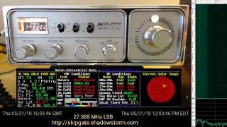 Skip Gate Live Stream - 27.385 MHz LSB - 05/31/18 # 1