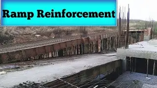 Ramp Reinforcement Details || Ramp Construction | Civil Engineering