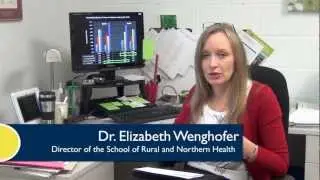 Dr. Elizabeth Wenghofer - Research on  Rural and Northern Health