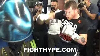 CANELO FULL MEDIA WORKOUT FOR KOVALEV SHOWDOWN; BIGGER, FASTER, STRONGER, & BEASTING IN CAMP