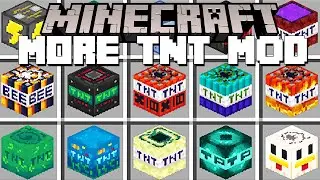 Minecraft CUSTOM TNT / MORE TNT MOD! (Minecraft Mods)
