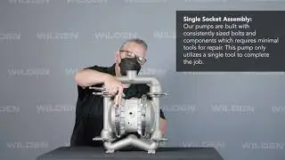 Wilden Saniflo&trade; FDA AODD Pumps