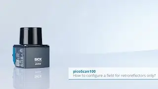How to configure a field for retroreflectors only? (picoScan100)