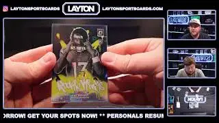 2025 Panini Donruss Optic Football Hobby 6 Box Half Case Break #3   PICK YOUR TEAM