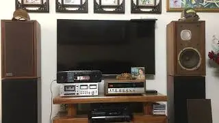 KLH 23 & Sansui sax 800