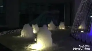 Geyser fountain